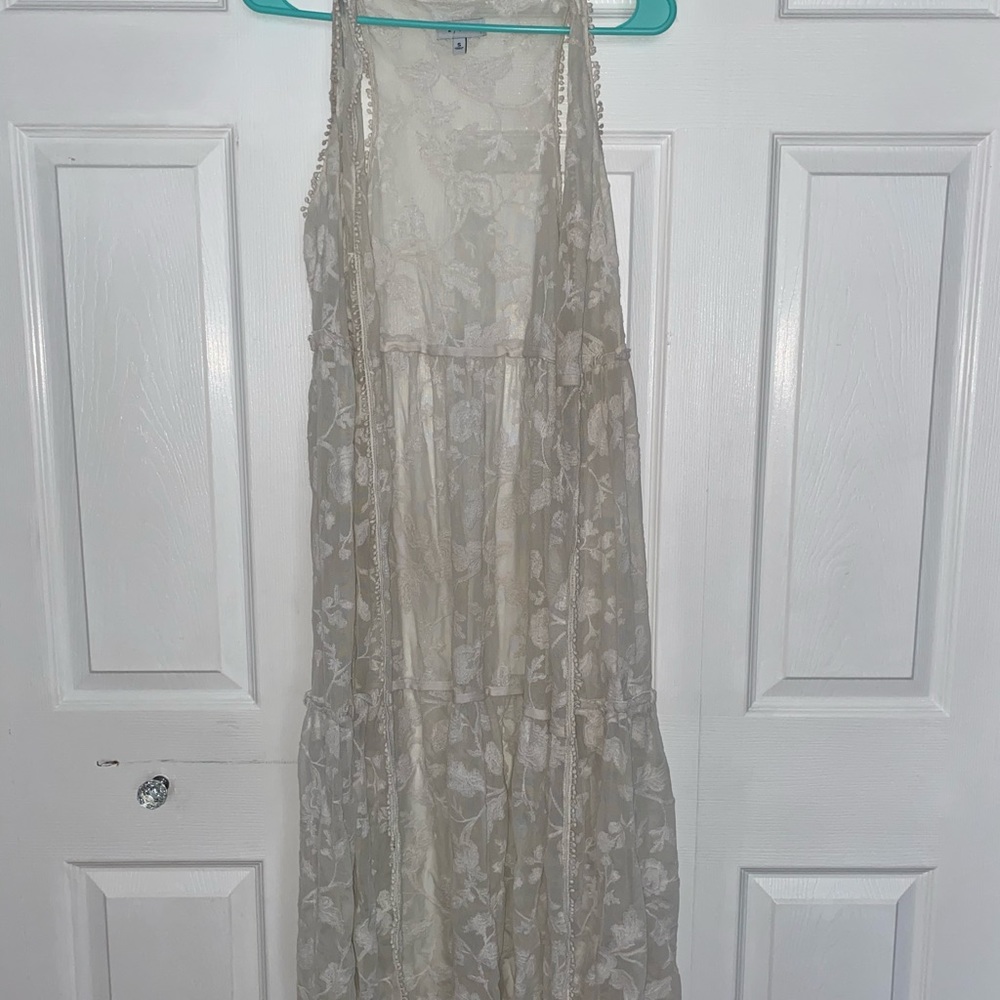 Long Lace Cardigan